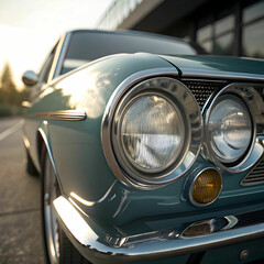 Fototapeta premium Car parts and tools are essential for vehicle repair, maintenance, and customization