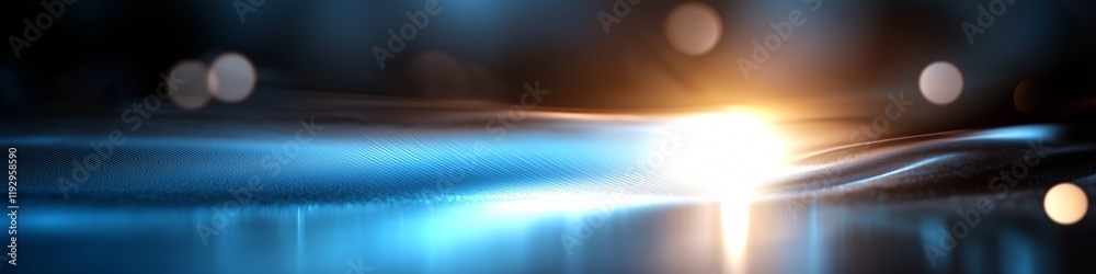 Poster light and fabric texture with abstract background and light effect creating a serene atmosphere