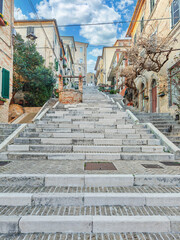 Corinaldo, Italy - listed among the most beautiful villages in Italy, Corinaldo displays a number...