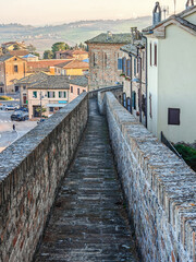 Corinaldo, Italy - listed among the most beautiful villages in Italy, Corinaldo displays a number...