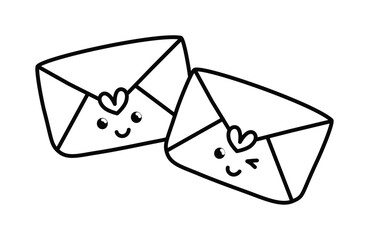 Coloring Page 2 Lovely Letter