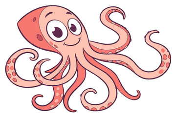 octopus cartoon illustration