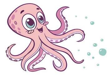 octopus cartoon illustration