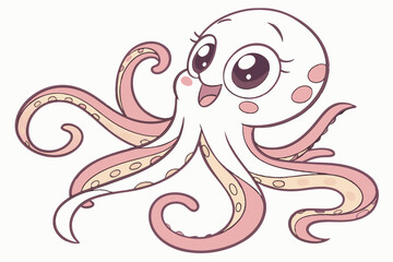 octopus cartoon character