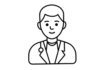 illustration of a doctor