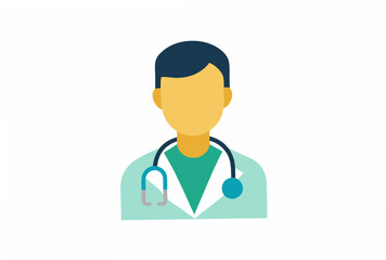 Fototapeta premium doctor with a stethoscope