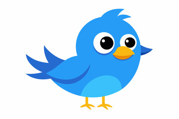 blue bird singing