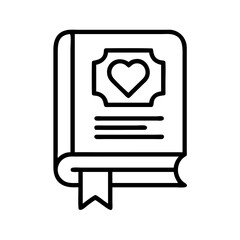 personalized book plate icon, personalized book plate line art - simple line art of personalized book plate, perfect for personalized book plate logos and icons and themed design