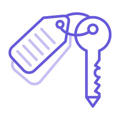 Car Key Icon