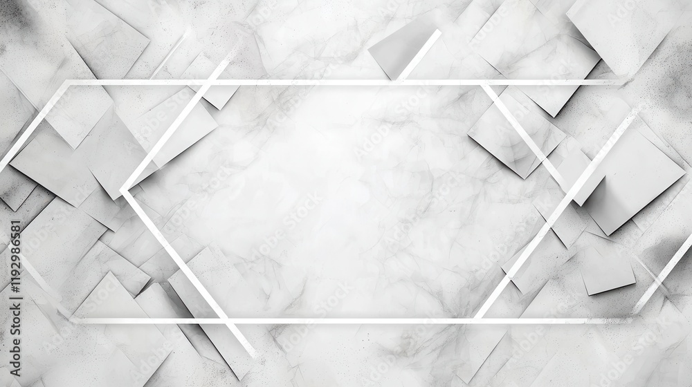 Poster stylish geometric patterns with simple lines and borders for modern design projects