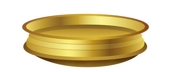 Brass Uruli, Empty brass vessel, Kerala festival Onam, Vishu, Vishukani PNG Image