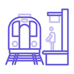 Train Platform Icon