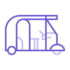 Auto Rickshaw Icon