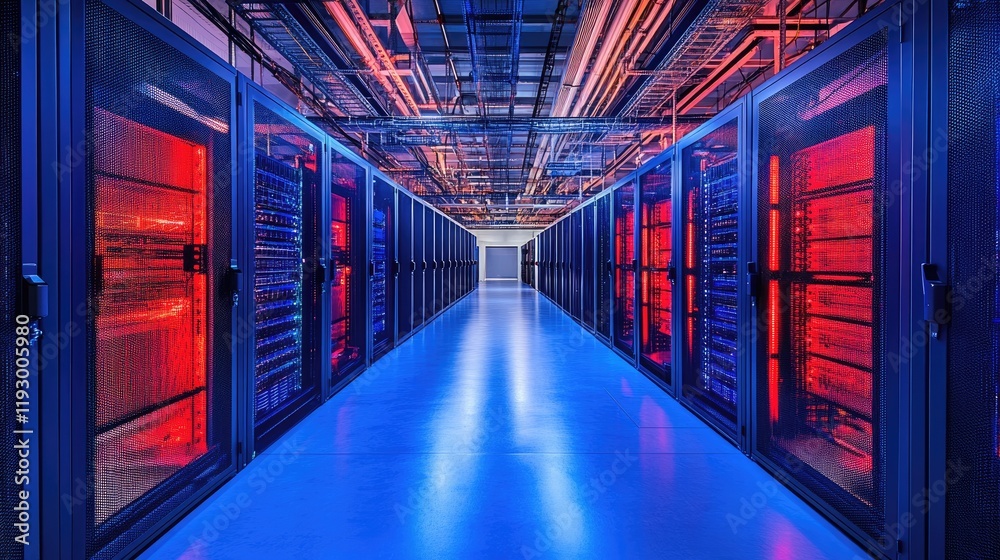 Poster a cyber analytics room featuring ai-powered systems for anomaly detection and response.