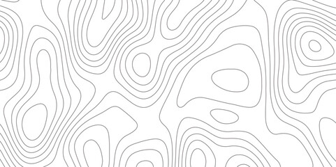Abstract design seamless pattern with line topographic map. geographic mountain relief. retro topographic map. geographic contour map grid backdrop paper texture. terrain path isolated on background.