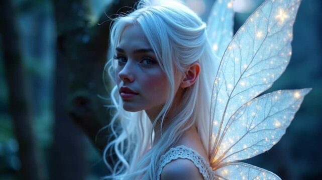 Enchanted Forest Fairy: A Dreamlike Portrait