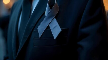 Gray awareness ribbon symbolizing hope for brain tumor research, asthma care, and diabetes awareness