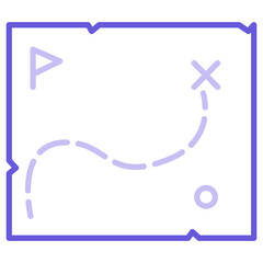 Treasure Map Icon