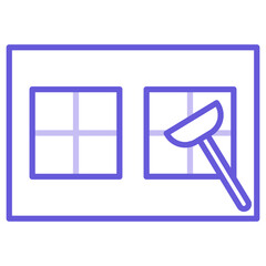 Cleaning Window Icon
