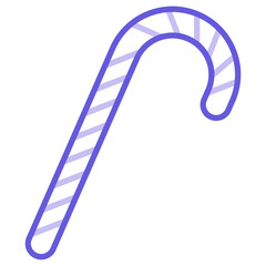 Candy Cane Icon
