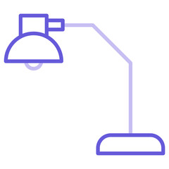 Obraz premium Table Lamp Icon