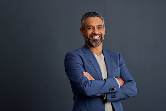 Portrait of confident mature business man