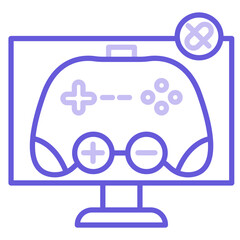 Obraz premium Game Disconnect Icon