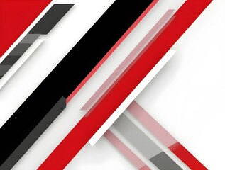 red and white striped background. Generative ai