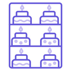Cakes Showcase Icon