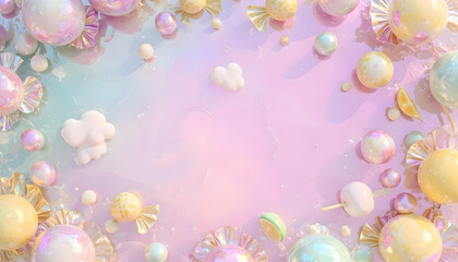 Candy sweet background