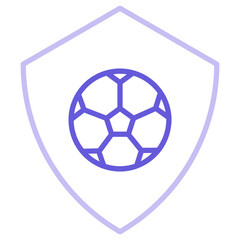 Obraz premium Football Club Icon