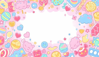 Candy sweet background