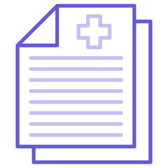 Obraz premium Medical History Icon