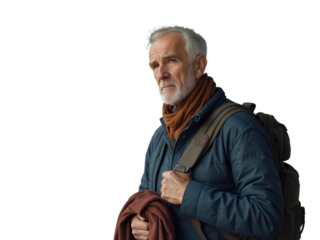 Stressed traveler waiting for an important flight at the airport as time runs out, dealing with anxiety and uncertainty in a busy terminal environment