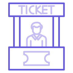 Ticket Office Icon