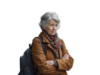 Stressed traveler waits anxiously for delayed flight at airport amid busy departure schedule