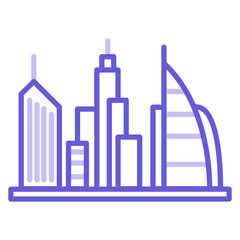 Dubai Scenery Icon