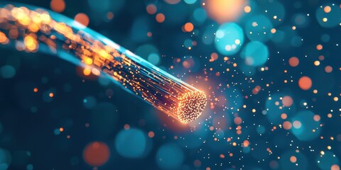 Wire is shown with a lot of sparks coming out of it