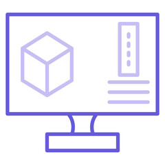 3d Modeling Icon