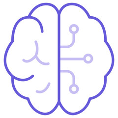 Brain Circuit Icon