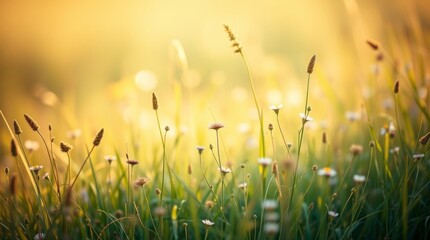 grass and sun