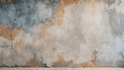 aged weathered wall with a grunge background or texture with copy space image place for adding text or design
