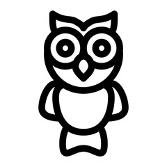 owl outline icon