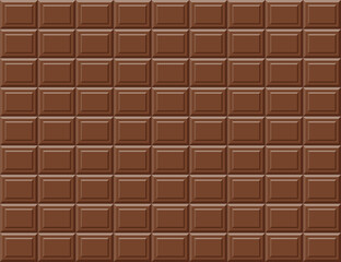 Milk chocolate seamless pattern background perfect for Valentine's Day