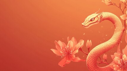 Obraz premium chinese new year vector design cards. 2025 year of the snake. lunar new year concept.