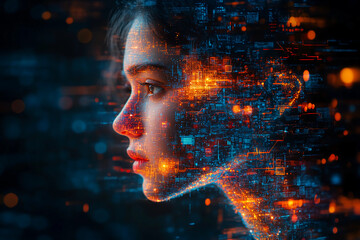 Fragmented Identity: A Digital Portrait of the Modern Self