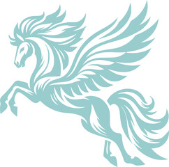 pegasus vector art