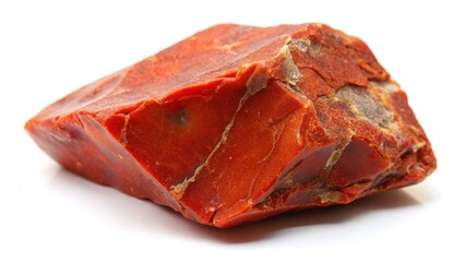 mineral stone on white background