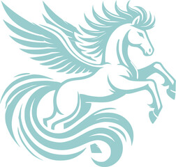 pegasus vector art