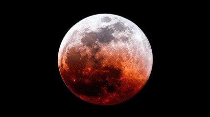 Fototapeta premium The Night of the Blood Moon